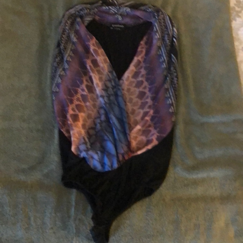 Bebe bodysuit halter top